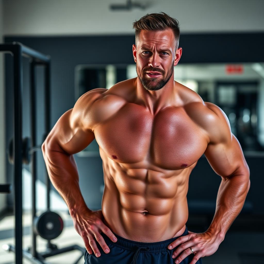 Confident, energetic man — the target of Primo TRT support
